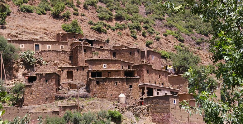 Berber Village high Atlas mountains