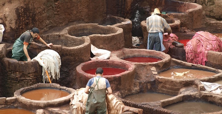 Tannery in Fes