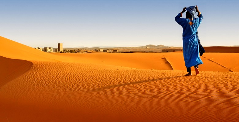 Erg Chebbi sand dunes