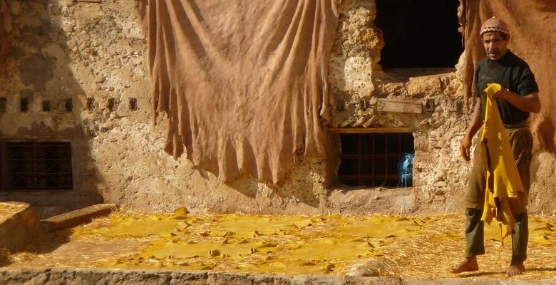 Tannery in Fes